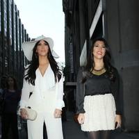 Kim Kardashian and Kourtney Kardashian walking in Manhattan - Photos | Picture 96856